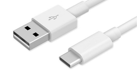 Добави още лукс USB кабели Дата кабел USB 3.1 Type C бял